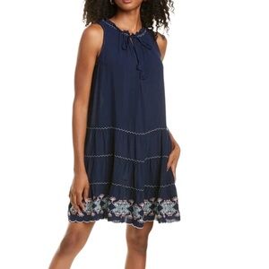 Max Studio  Medium Black Dress with embroidery detail